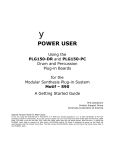 Yamaha PLG150-DR Owner`s manual