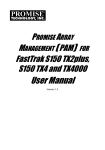 Promise Technology FastTrak TX4000 User manual