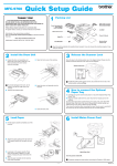 Brother MFC9760 Setup guide