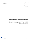 Qlogic SANbox 5000 Series User guide