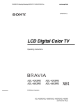 Magnavox 19MD359B - HD Flat Panel LCD/DVD Operating instructions