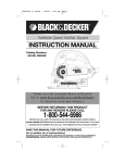Black & Decker JS615B Instruction manual