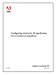 Configuring LiveCycle ES Application Server