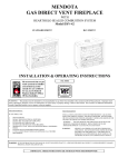 Mendota DXV-42 Operating instructions