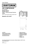 Craftsman 921.166420 Owner`s manual
