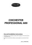 Cannon CHICHESTER 10576G Technical data