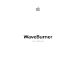 Apple WaveBurner User manual