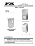 FAN COIL AIR CONDITIONERS MODELS: YCW SERIES