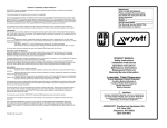 APW Wyott HTL3-8 Product manual