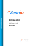 Zennio Z41 Product manual