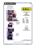 Bloomfield 2074FR Specifications