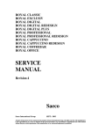 Saeco Digital Service manual