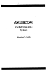 AMERICOM D1632 User guide