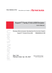 Renesas SuperHTM Family SH72543R User`s manual