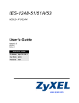 IES-1248-53 User掇 Guide (Aug 2009)