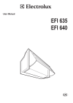 Electrolux EFI 640 User manual