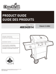 Char-Broil Classic C-343 Product guide