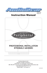 AAMP of America PXDX-KI Instruction manual