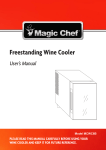 Magic Chef MCWC6B User`s manual
