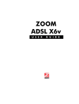 Zoom X6V 5695 User guide