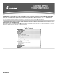 Amana Aer5523xaw Use And Care Manual
