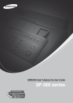 Samsung SF-360 Series Operating instructions
