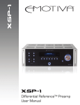 Emotiva XSP-1 Specifications