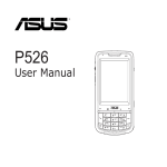 Asus P526 User manual
