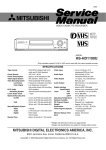 Mitsubishi HS-7168EB Specifications