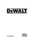DeWalt DW621 Technical data