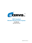 Cervis TM70 User manual