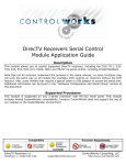 DirecTV Receivers Serial Control Module