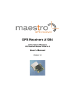 Maestro A1084 User`s manual