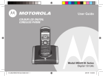 Motorola ME4251K Series User guide