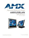 AMX USB LAN Driver USBLAN Technical information