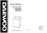 Daewoo DWF-240M Service manual