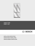 Bosch B36ET71SN Owner`s manual