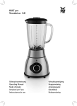 WMF Mixer Operating instructions