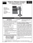 R.H. Peterson G4 Owner`s manual