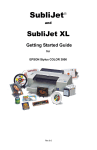 Sawgrass SubliJet XL User`s guide