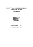 Pulse GSM Gateway User manual