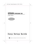 Epson Expression 636 User`s guide