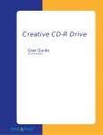 Creative CD-R User guide
