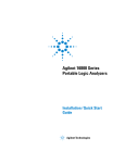 Agilent Technologies 16800 Series Technical data