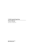 Digital Equipment Corporation TLZ09 Owner`s manual