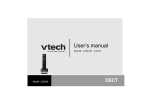 VTech LS6204 - Cordless Extension Handset User`s manual