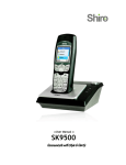 Shiro SK9500 User manual