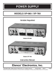 Elenco Electronics XP-760 Instruction manual