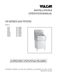 Vulcan-Hart GR35F Specifications