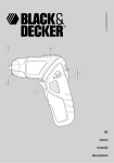 Black & Decker PLR36NC Instruction manual